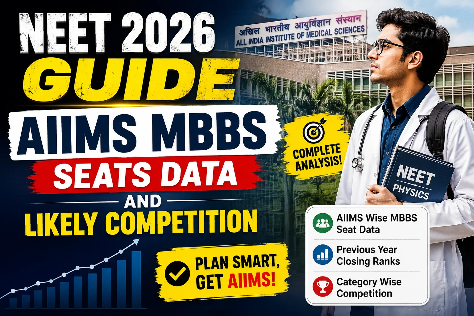 NEET 2026 Guide: AIIMS MBBS Seats Data and Likely Competition